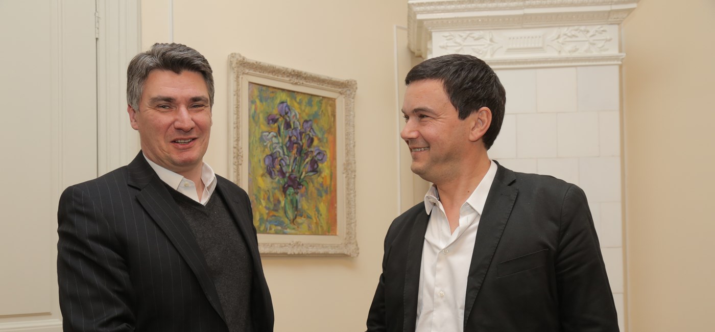 Predsjednika Vlade Zorana Milanovića posjetio Thomas Piketty